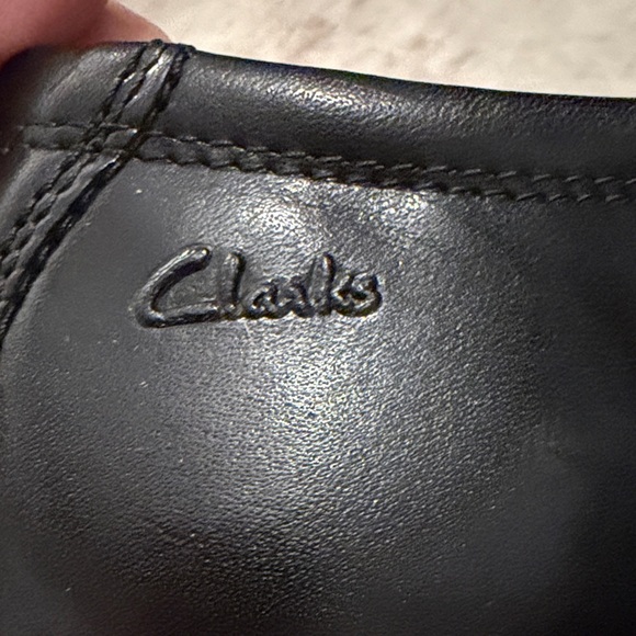 Clarks Classic Black Derbys main image 4